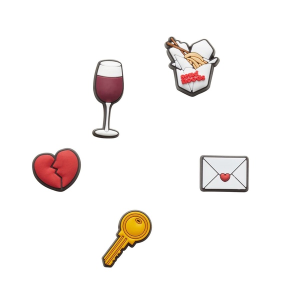 ✨🆕🐊CROCS COME AS YOU ARE, NIGHT IN JIBBITZ CHARMS🐊 - Picture 3 of 4